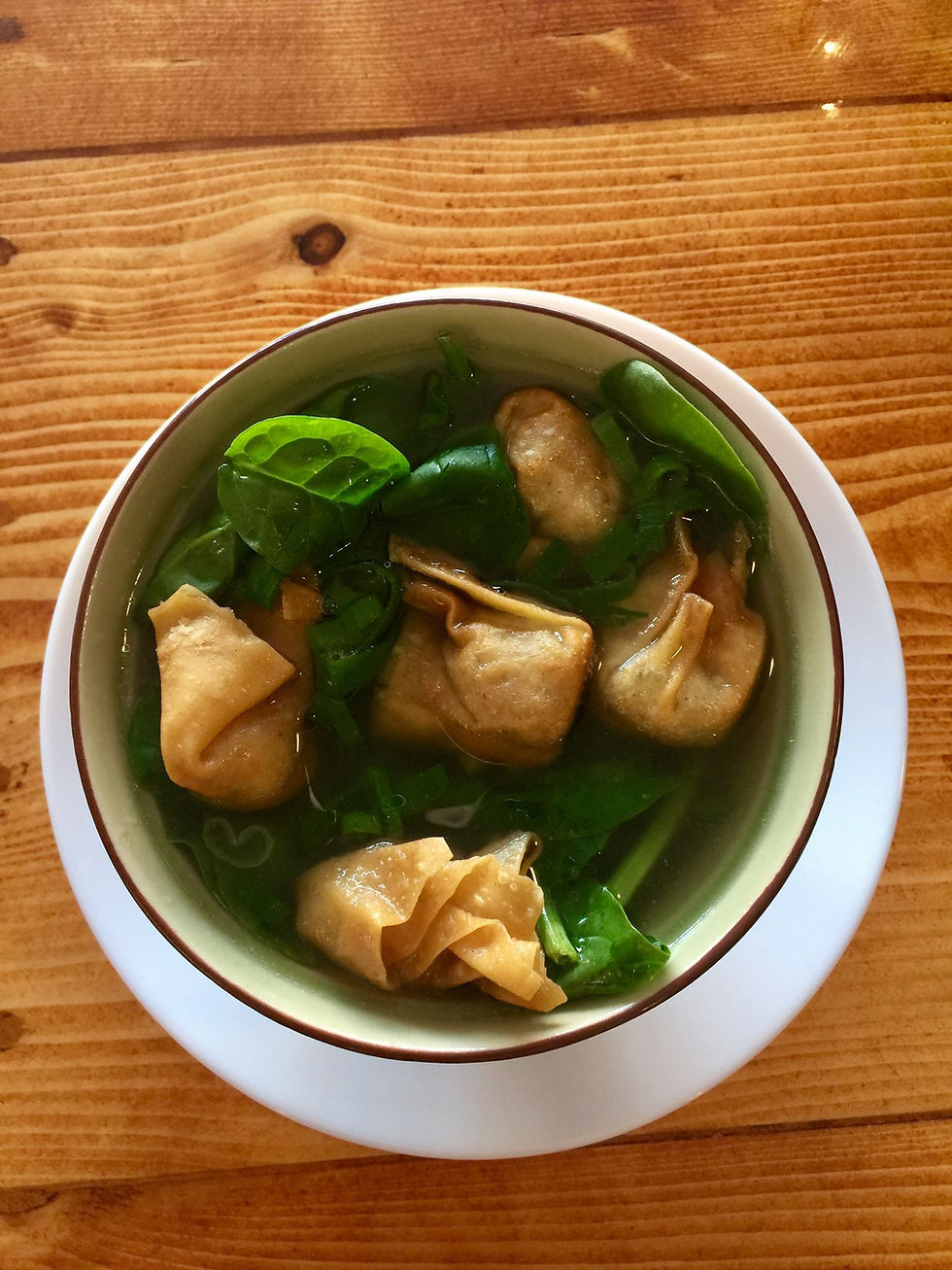 Arranged Food and Objects