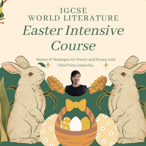 IGCSE World Literature Easter Intensive Course