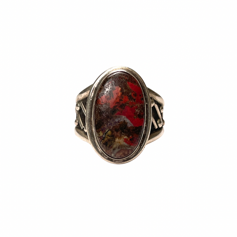 Thumbnail: Jasper Sterling Silver Ring