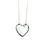 Thumbnail: Black Heart Necklace