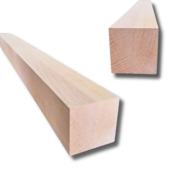 Bukový hranol z masívneho dreva 6×6 cm