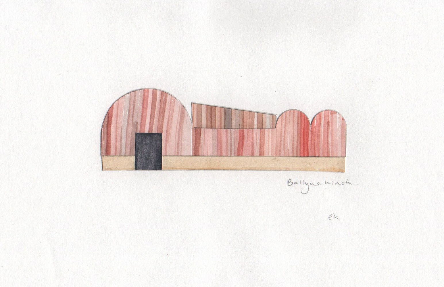 'If we can winter this one out' painting series - Ballynahinch