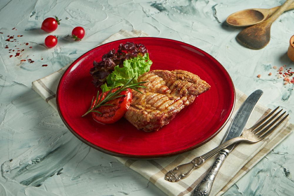 Arranged Food and Objects