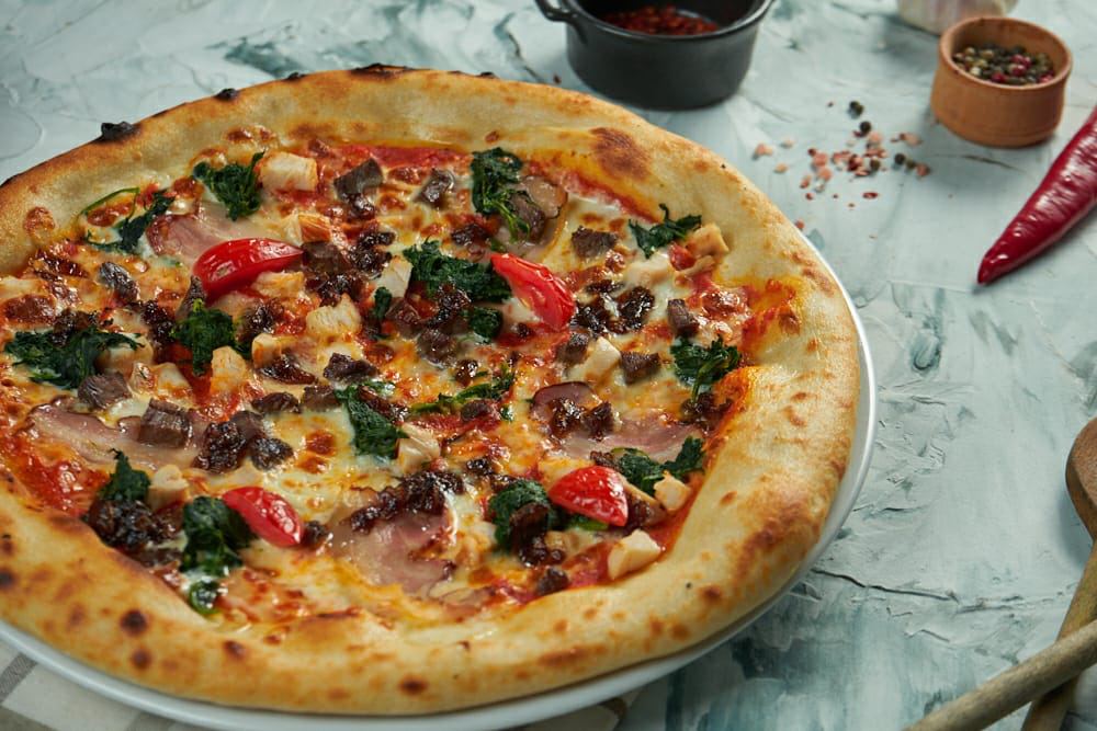 Arranged Food and Objects