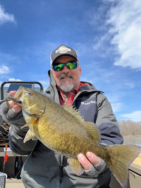 Smallmouth Bass on a Ned Rig