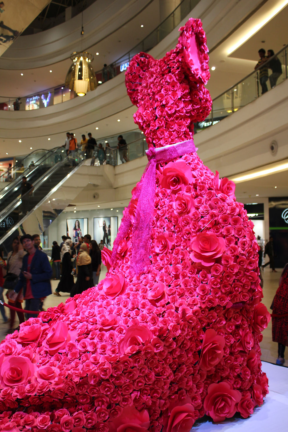 Valentine's Day-Rose Dress