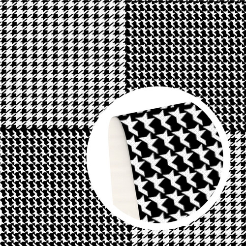 Houndstooth Patches Black Vinyl | SweetTeaStitches