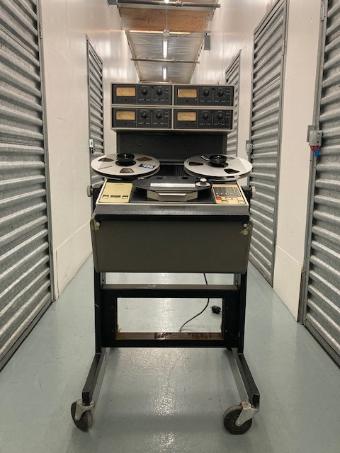 AMPEX ATR 104 4 TRACK REEL TO REEL TAPE MACHINE