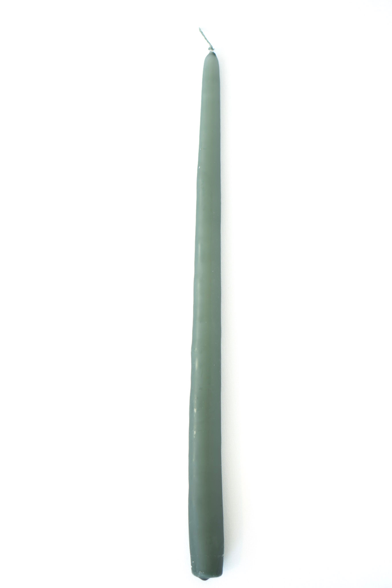 Antikljus 35 cm - Antikgrön