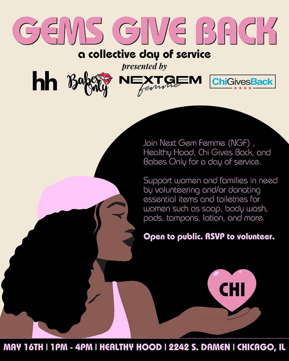 Gems Give Back - Chicago 💝✨