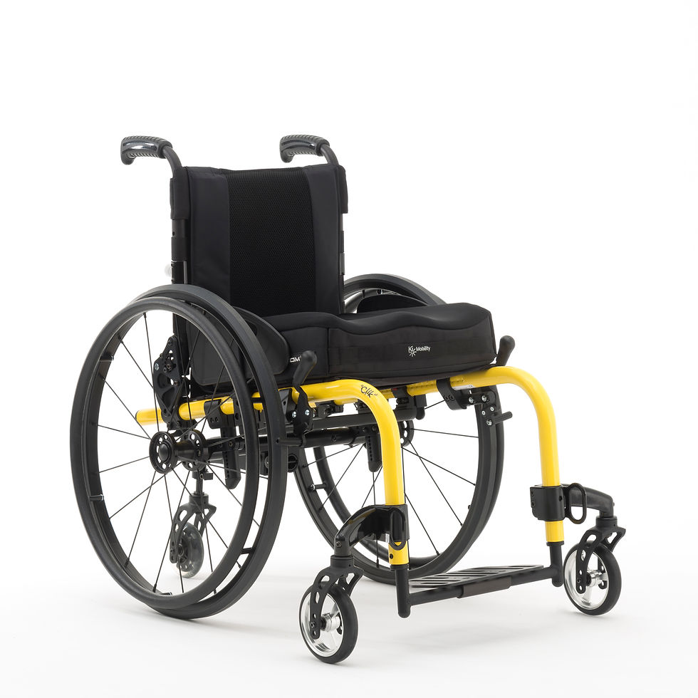 Clik yellow - right angle