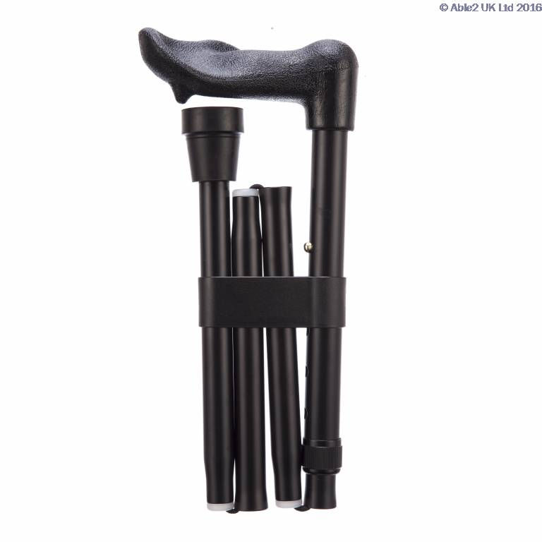 Folding Arthritis Grip Walking Stick