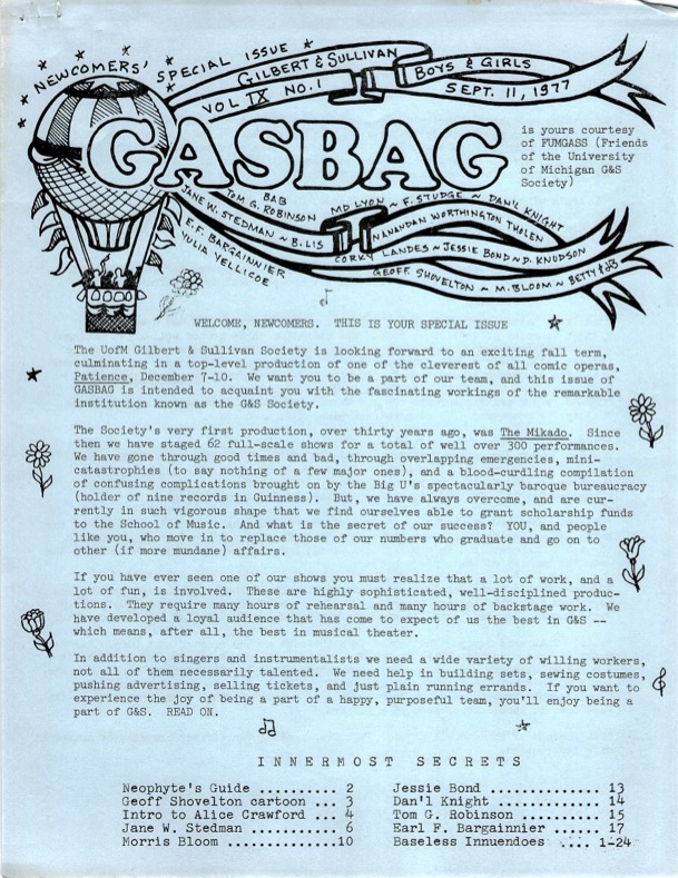 Gasbag Issue 84