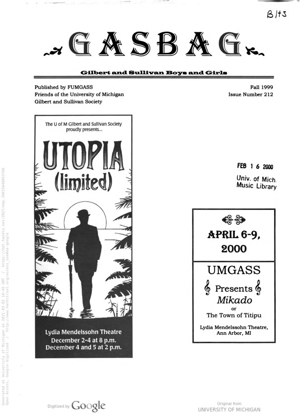 Gasbag Issue 212