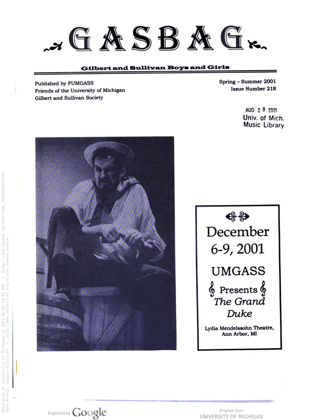 Gasbag Issue 218