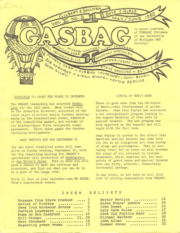 Gasbag Issue 111