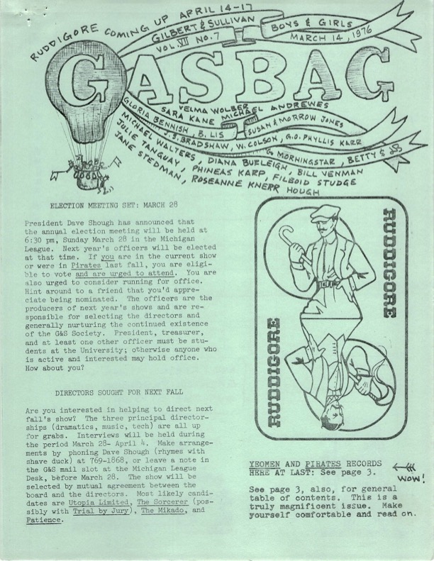 Gasbag Issue 70
