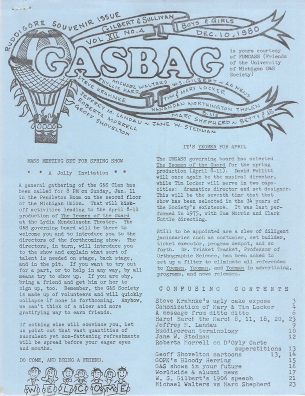 Gasbag Issue 116