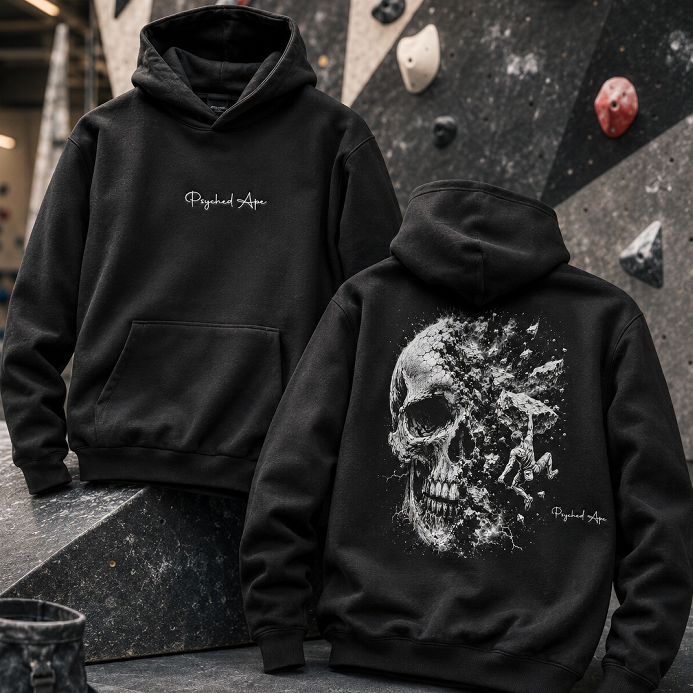 Skull climber signature hoodie