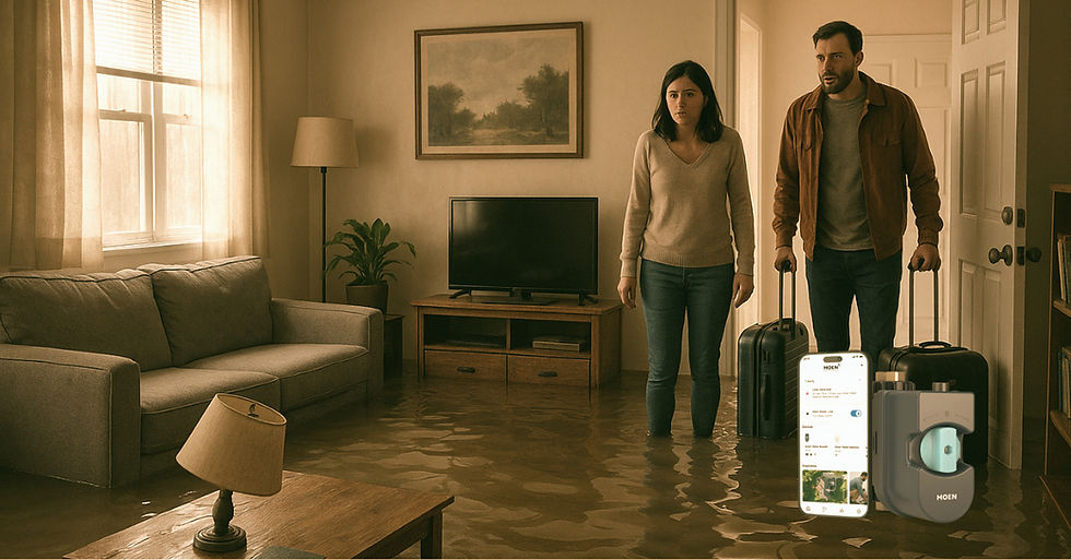 Flo by Moen provides peace of mind