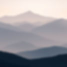 Use my color palette to create a Soft Colorado landscape silhouette (very subtle + abstrac