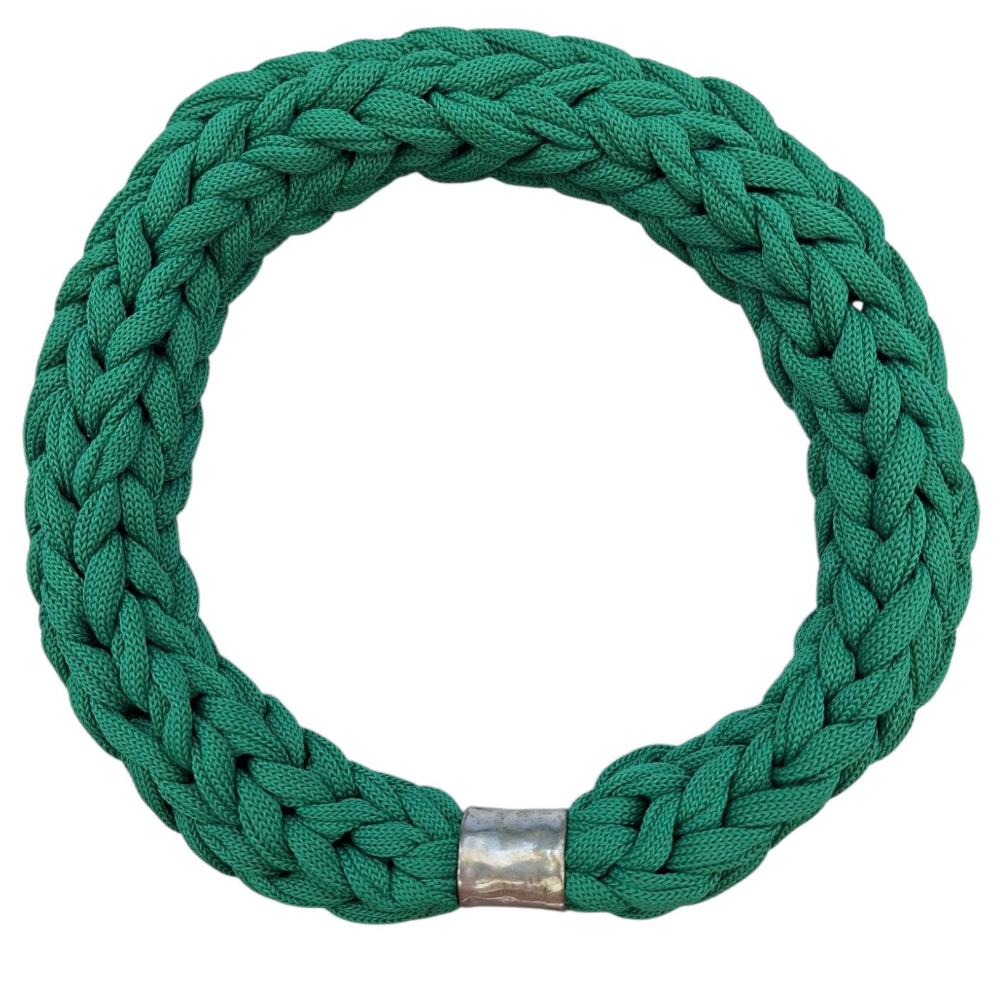 elastische Strickkette grün 45cm Aktion 53