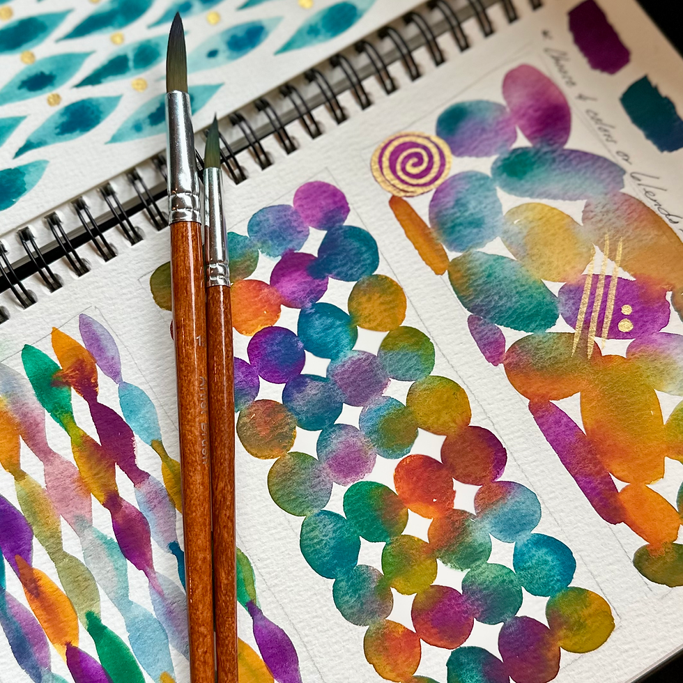 Watercolor Workshop- Zen Motifs