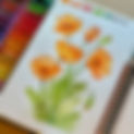 Watercolor Wednesday- California Poppies