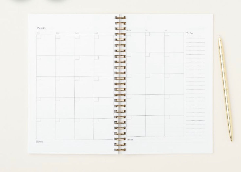 Thumbnail: Growth Hardcover Blank/Fillable Planner