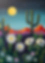 Night Bloom - Guided Painting
