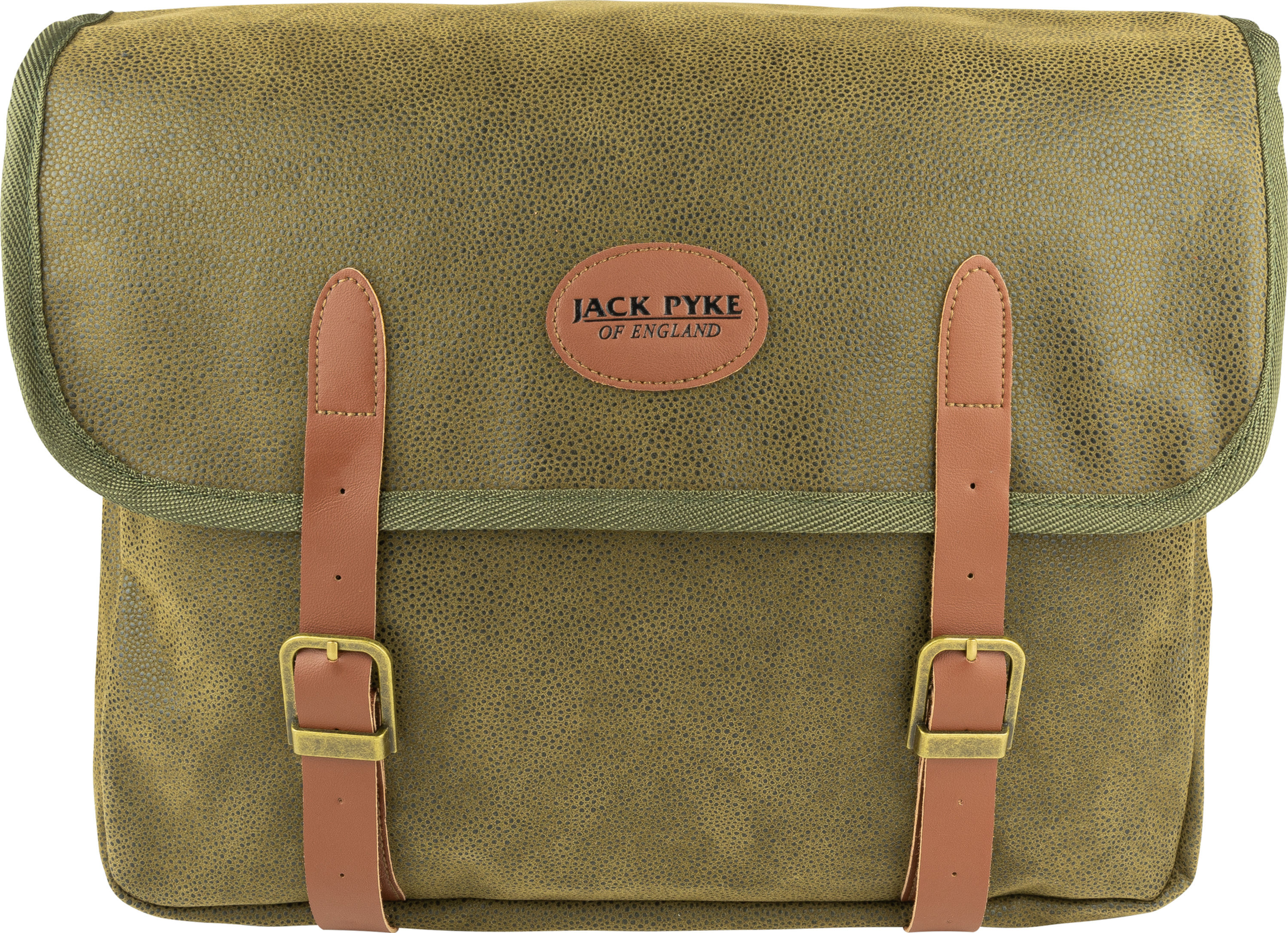 The Jack Pyke Green Duotex Training Bag, front view.