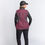 Thumbnail: A woman wearing the Pinewood Women's Dog Sports vest in Plum