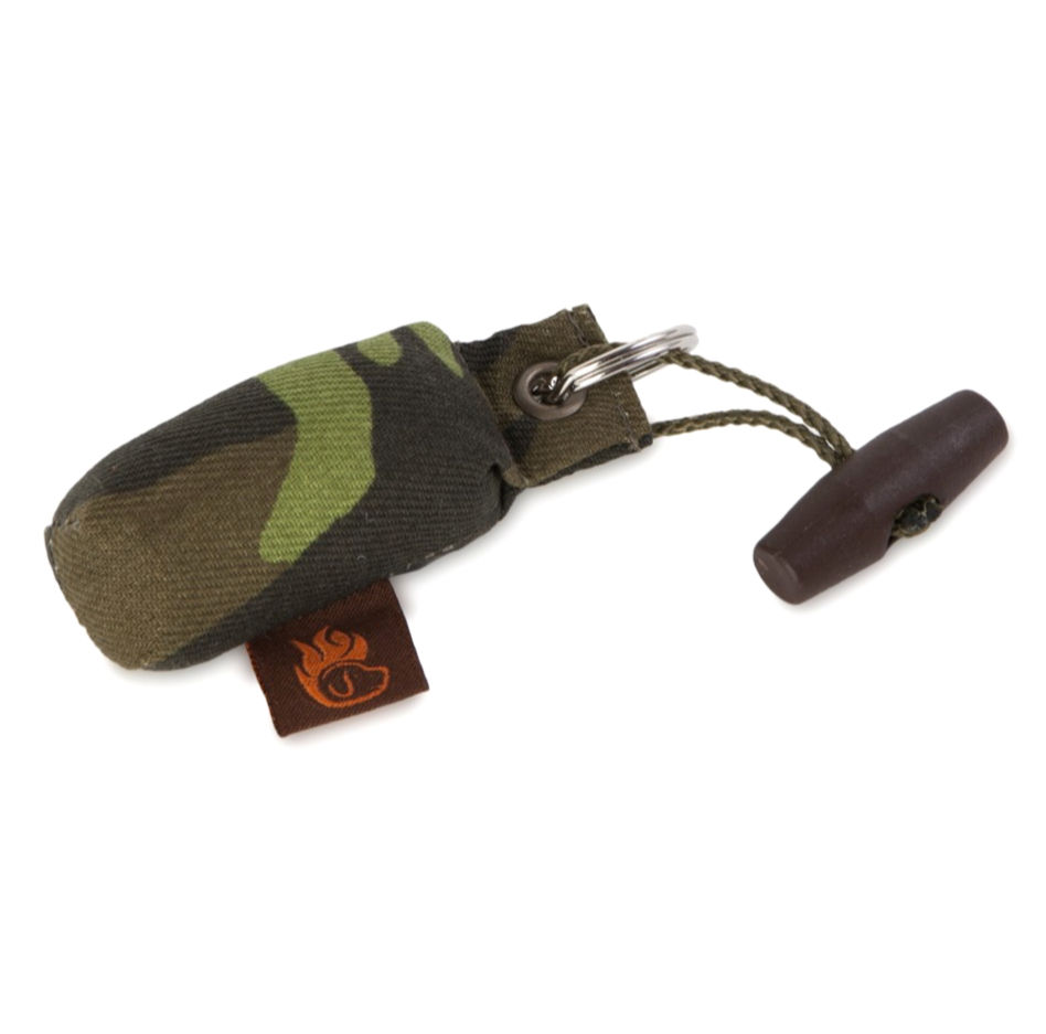 Thumbnail: Camo keyring dummy against a white background