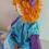 Miniatura: Bambola Ana - vestito ricamato