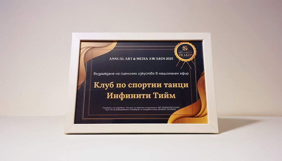 Награда от Annual&Media Awards 2025