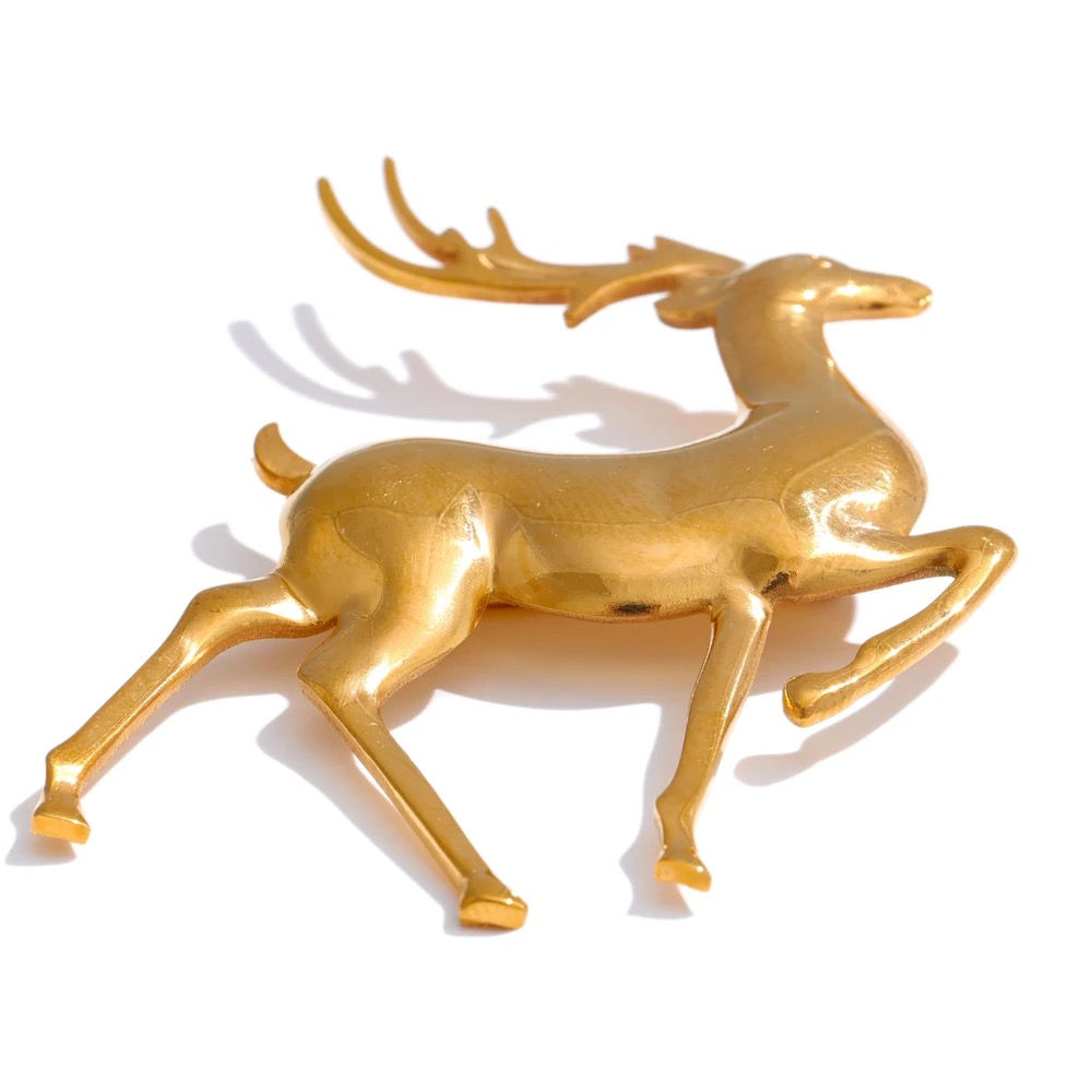 REINDEER BROOCH