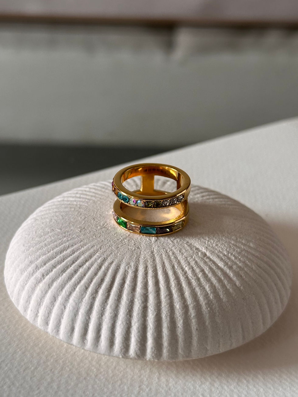 Thumbnail: ANTOINETTE LAYERED RING