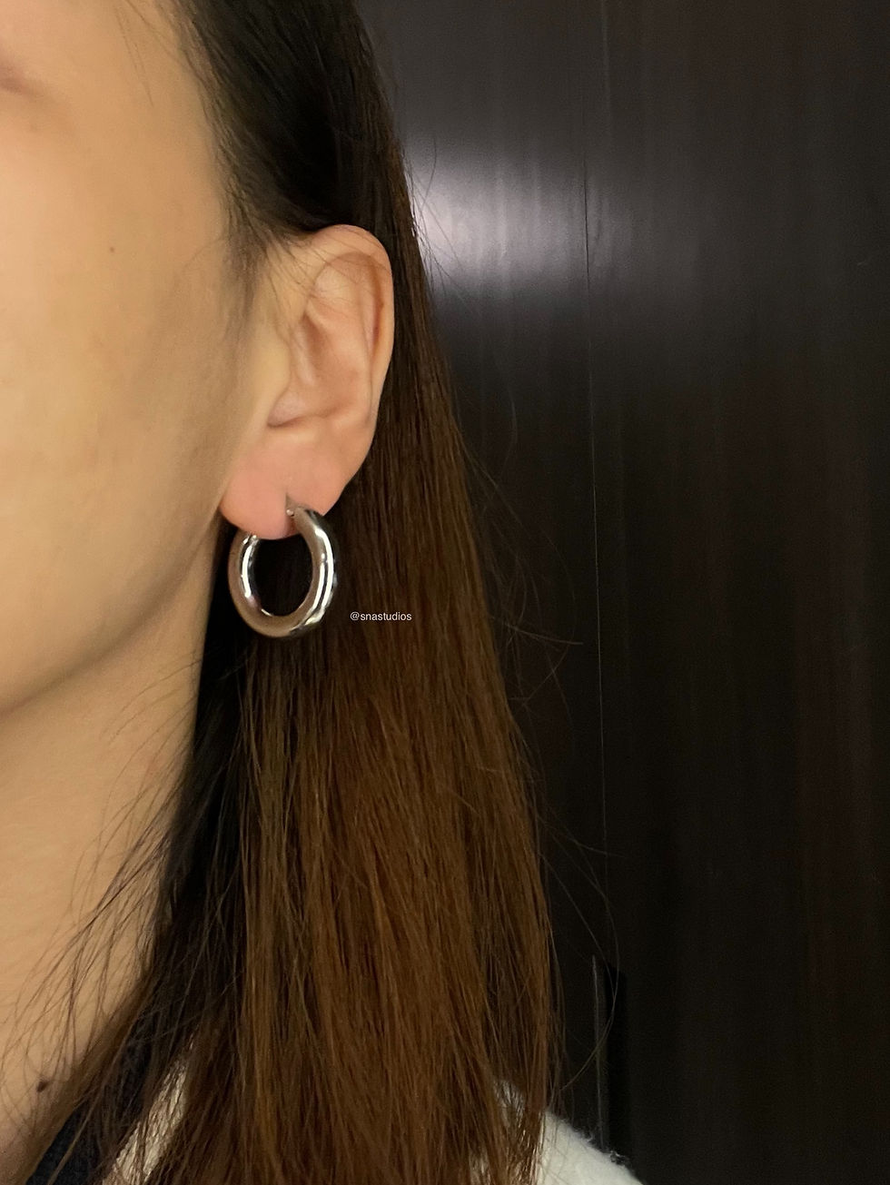 Thumbnail: SONIA HOOPS (SILVER)