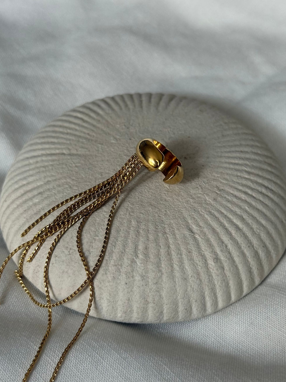 Thumbnail: DONNA TASSEL EAR CUFF