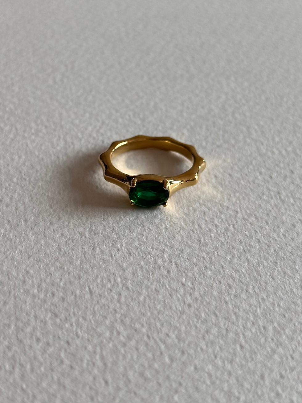 Thumbnail: ESMARALDA BAMBOO RING