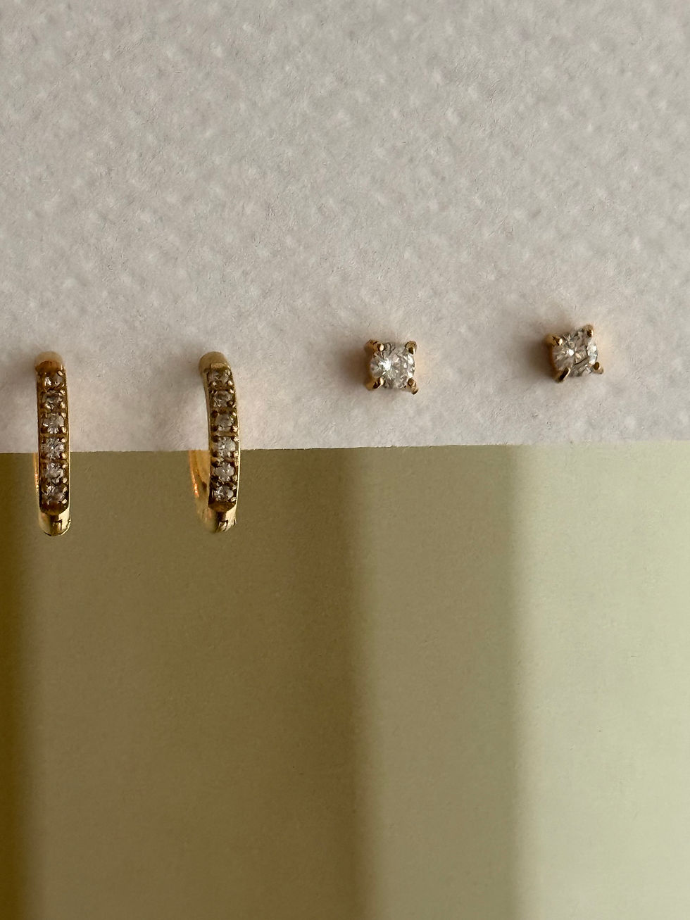 Thumbnail: MINI DOME EARRING SET