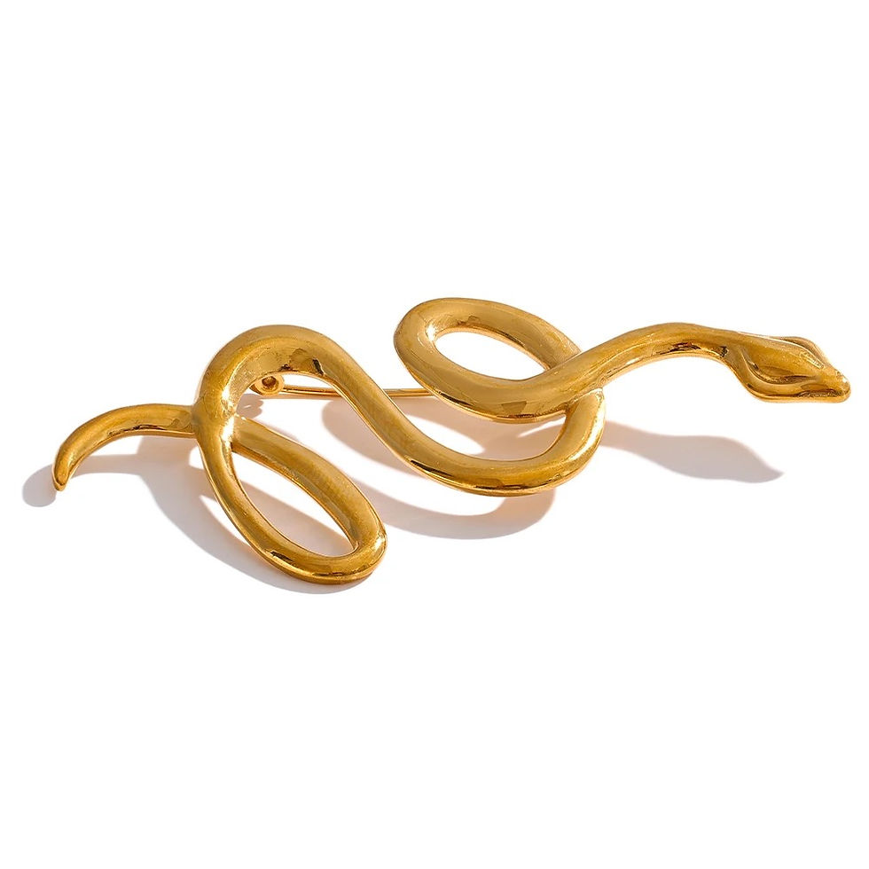 SERPENT BROOCH
