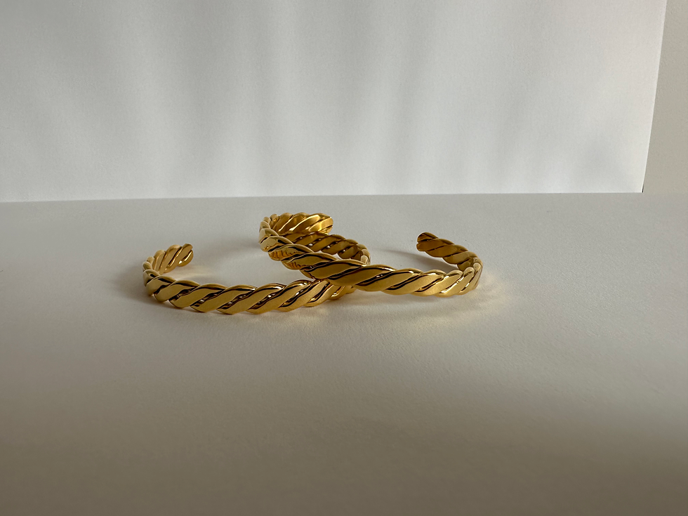Thumbnail: BRAIDED CUFF BRACELET