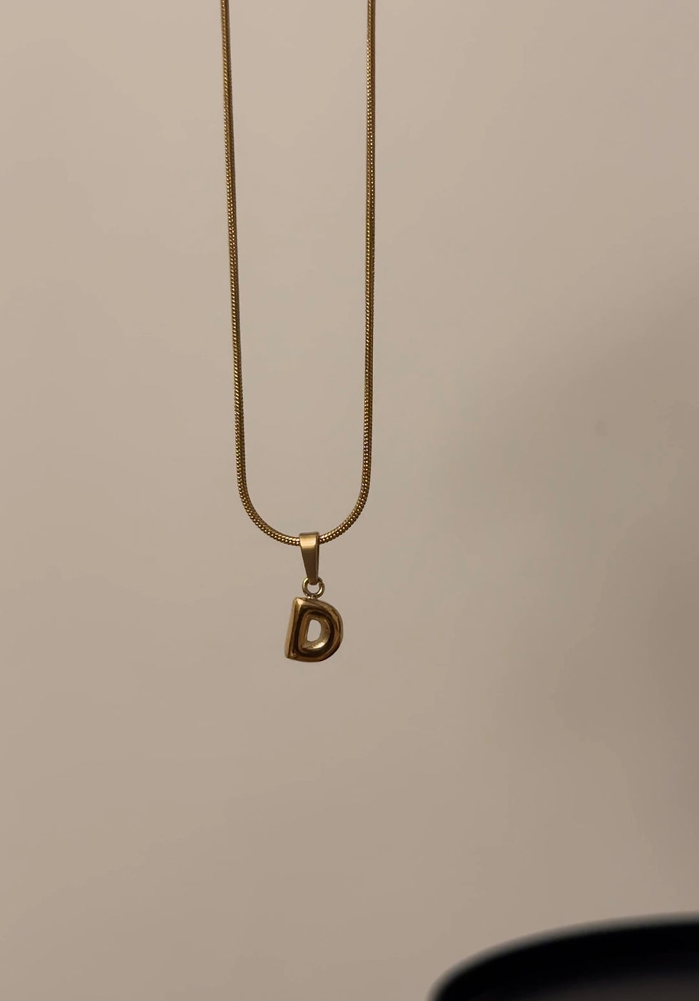 Thumbnail: CHUBBY INITIAL PENDANT A-M