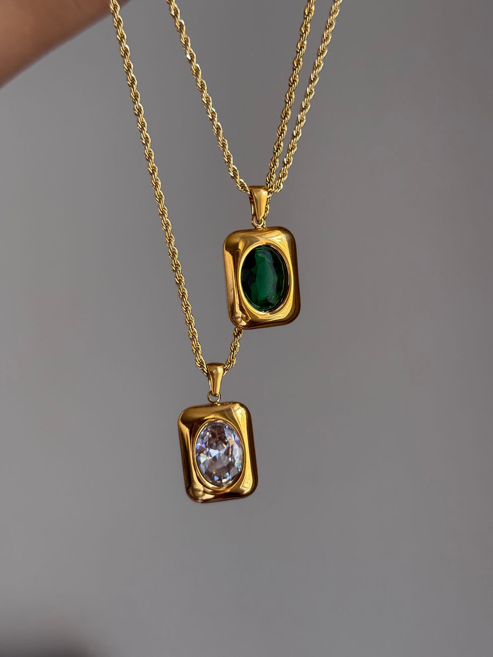 Thumbnail: LOUISE PENDANT NECKLACE