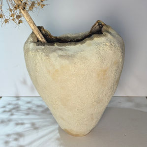 hand built ceramic pot