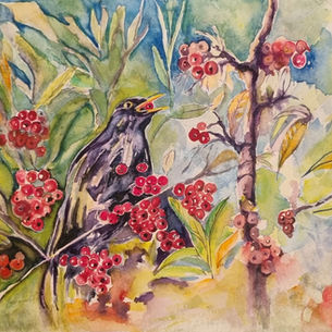watercolour Painting by Jeanne Irwin