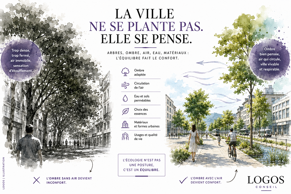 La ville ne se plante pas. Elle se pense.