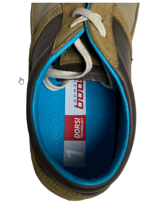 Miniature : Sneakers Portofino - Dorsi 1 - Dame - Tan