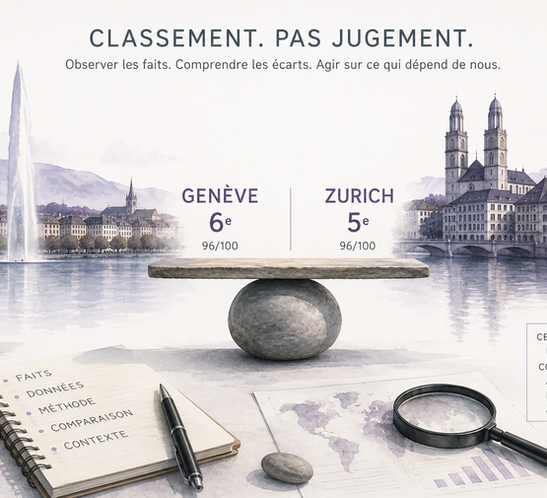 Genève et Zurich reculent